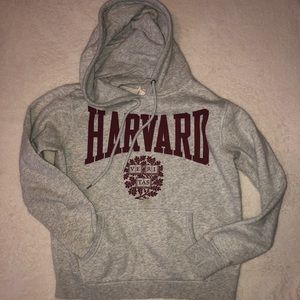 Harvard cropped sweatshirt